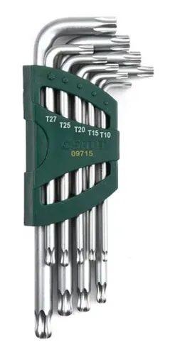 Jogo Chaves Hexagonais Torx Longa P Com 9 Peças