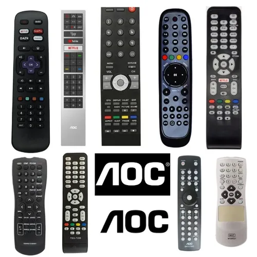 controle tv aoc smartv com netflix ( produto novo com nota fiscal e garantia ) delivery