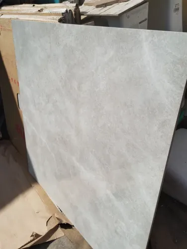 Porcelanato polido dólmen cinza 120x120 Eliane 