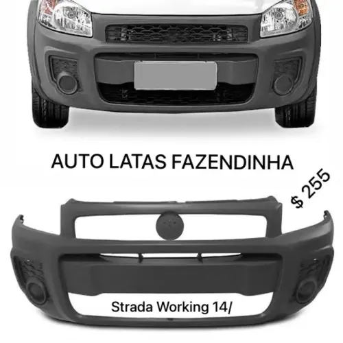 Parachoque strada Working 2014 2015 a 2020 