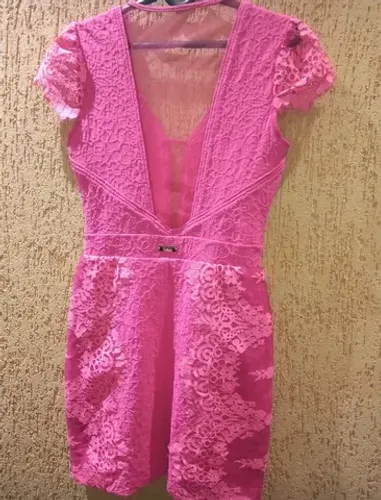 Vestido curto Rosa-pink