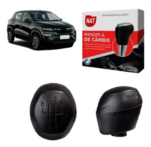 Bola de Câmbio Renault Kwid 2017 à 2023 5M - Preto - N600510
