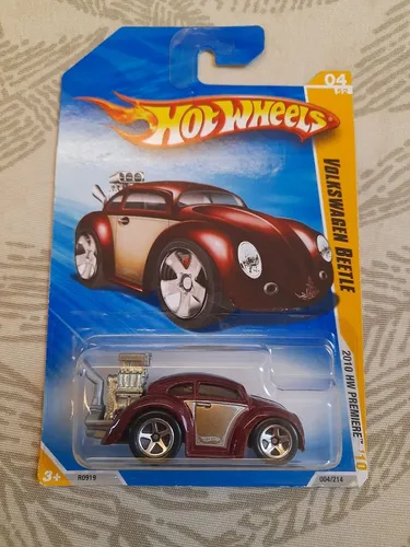 FUSCA HOT WHEELS VOLKSWAGEN BEETLE 2010