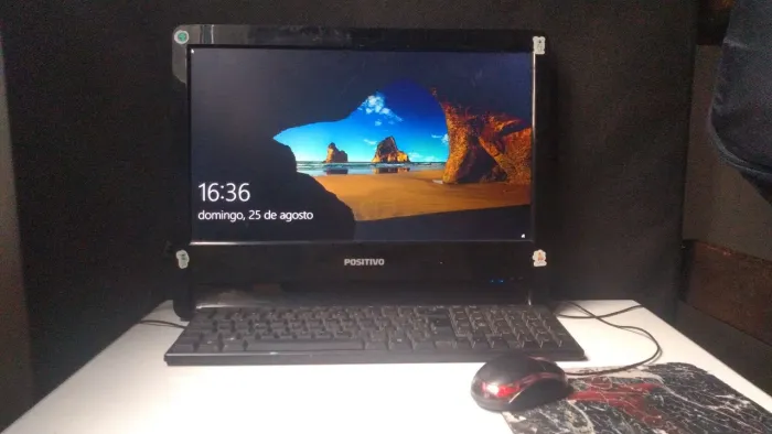 MONITOR DA POSITIVO FUNCIONANDO CERTINHO