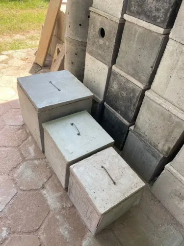 Caixa de concreto