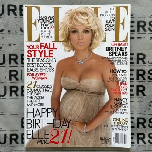 Revista Elle Britney Spears #242 Outubro 2005