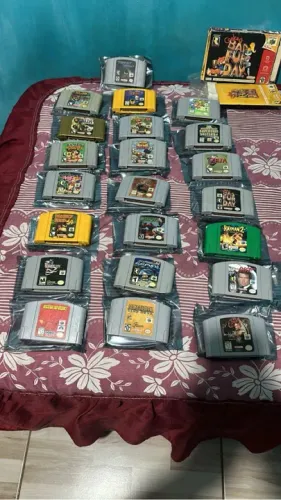 Nintendo 64 verde kiwi completo 