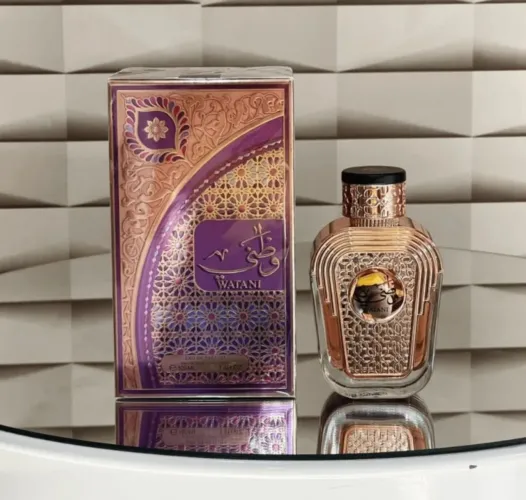 PERFUME ÁRABE WATANI PURPLE TRADICIONAL/ ORIGINAL/ FEMININO/ NOVO.