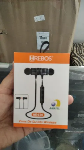 Fone de Ouvido Bluetooth Esportivo Hs-514 Hrebos
