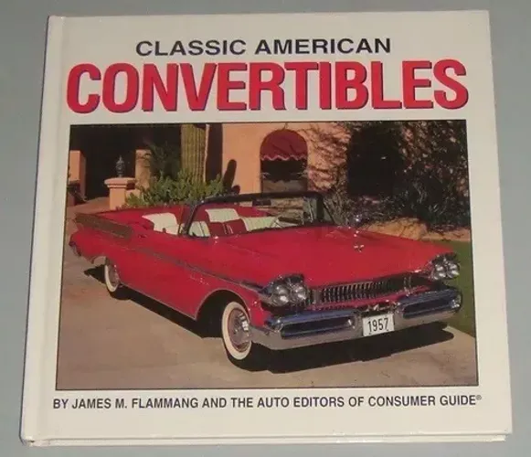 Carros - Livro Classic American Convertibles (inglês)