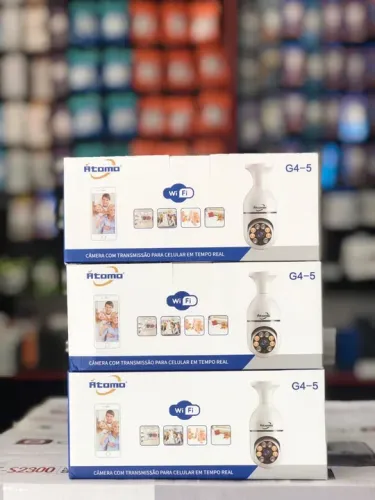 Câmera de Segurança Wi-Fi Atomo G4-5