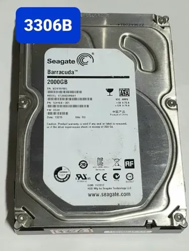 Placa Logica Hd 2 T.b St2000dm001 - Fw: Cc24 - Cod: 3306b