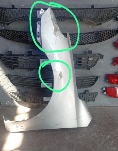 PARALAMA HYUNDAI I30 08/12 LADO ESQUERDO RECUPERADO