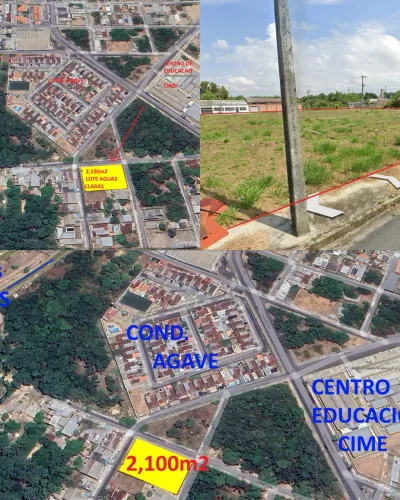 Vendo terreno Águas Claras / Novo Aleixo