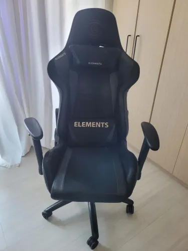 Cadeira Gamer Elements Veda Nemesis - em Suede (ótimo estado)