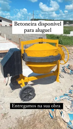Aluguel de betoneira