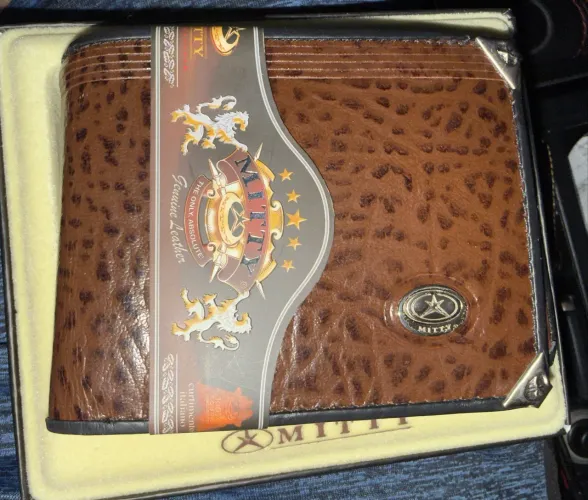 Carteira masculina da Mitty marrom