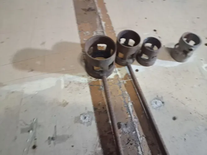 tarracha  de aço para construção