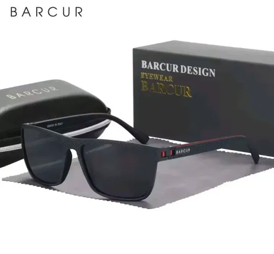 Óculos de Sol Barcur® Bem Moderno com Design Italiano com Lentes Escuras UV400 PROMOÇÃO