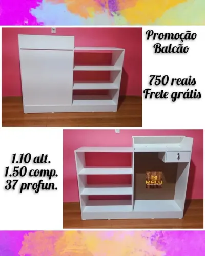 Balcão para loja - 750 reais - FRETE GRÁTIS