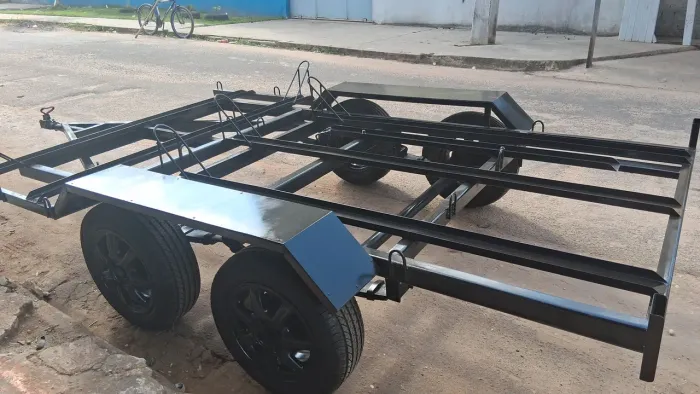 Carretinha para 5 motos