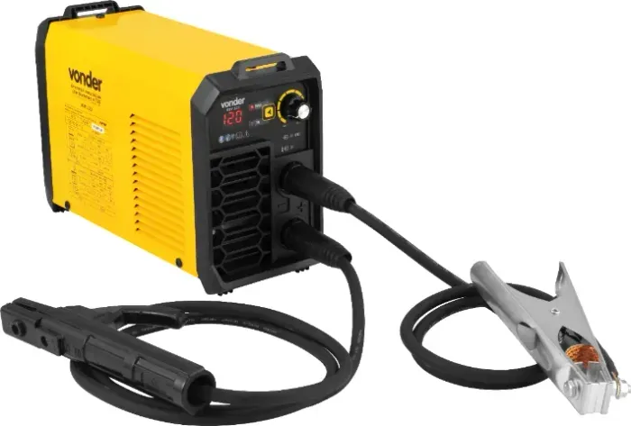 Inversor para solda com eletrodo e TIG, 120 A, RIV 121, com display digital, monofásico -