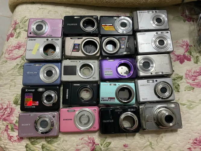 Kit cameras digitais para reposicao de pecas