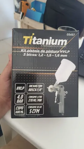 Pistola de Pintura Pneumática Nova