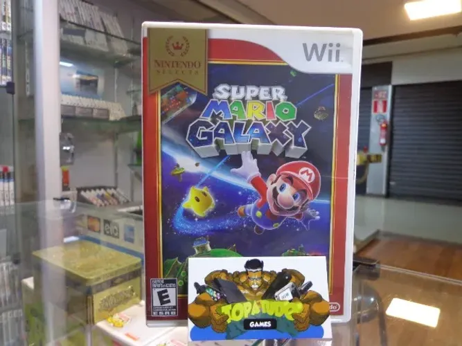 Jogo Super Mario Galaxy Wii Conservado