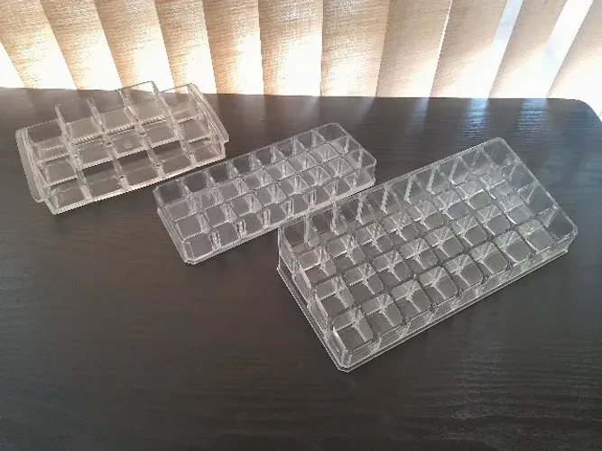 Conjunto de 3 organizadores de esmalte