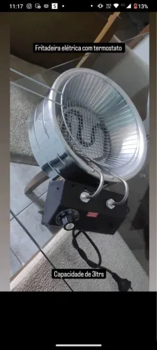Fritadeira elétrica 3,5 L com termostato 