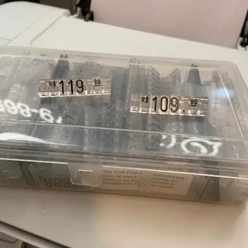Kit de Preços (+ 2000 Peças) - Cristal com Preto