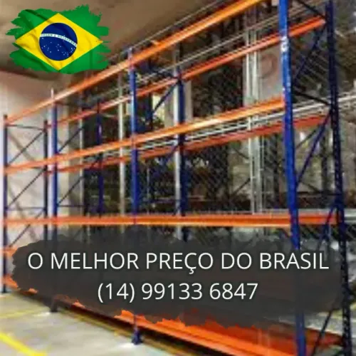 Porta Palete estruturado p/ armazenagem de estoque