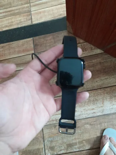 Relógio preto Smart Watch 