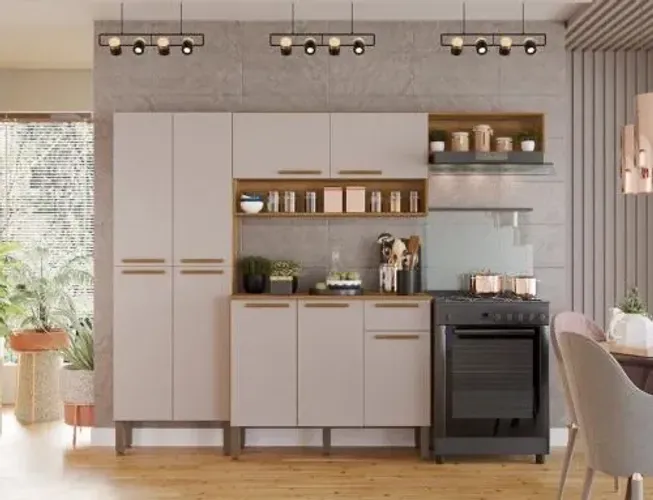 Armário de Cozinha Completo - Design Moderno 4 peças!! L43m