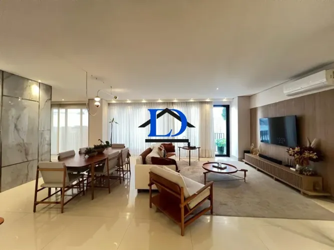 Apartamento de alto padrão no Setor Marista, Goiânia-GO: 3 quartos, 3 suítes, 2 salas, 4 b