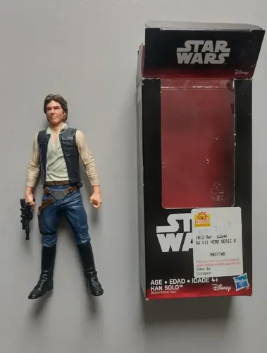 Boneco Star Wars Han Solo 15 Cm Hasbro B6334 