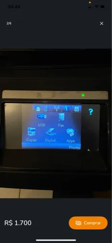 Impressora Laserjet Colorida M1514mfp revisada