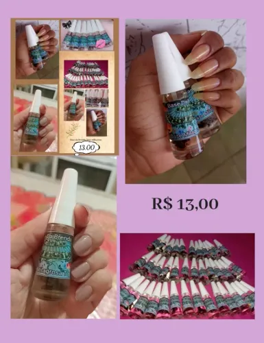 Base fortalecedora para unhas