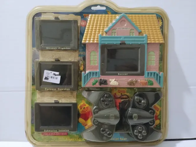 Mini Game com controles e telas de jogos (raríssimo anos 90)