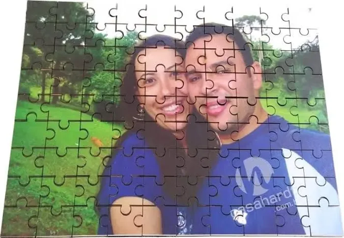 Quebra cabeças em MDF personalizados
