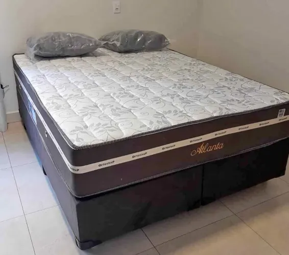 Cama Box Casal Atlanta