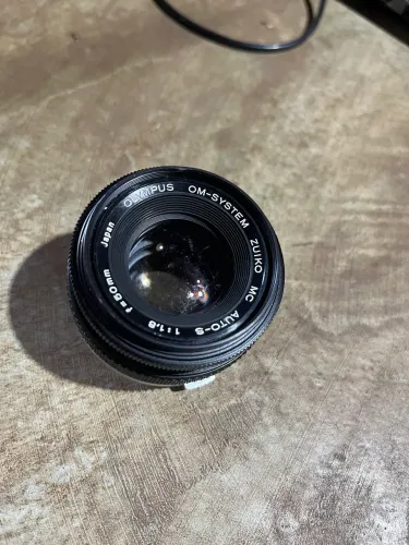 Lente 50mm Zuiko Om Olympus