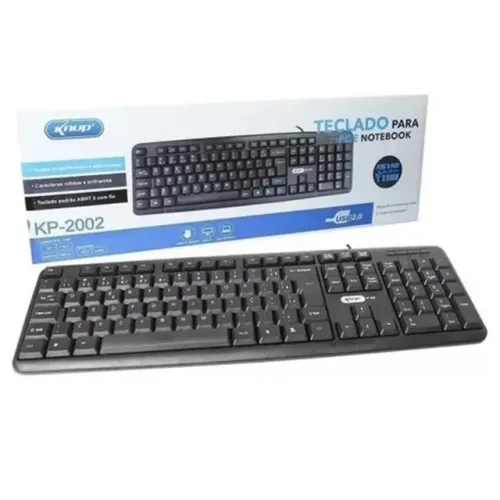 Teclado Para Pc Notebook Portugues Brasil Knup