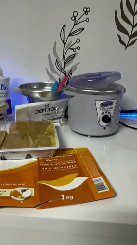 Kit depilação na cera 