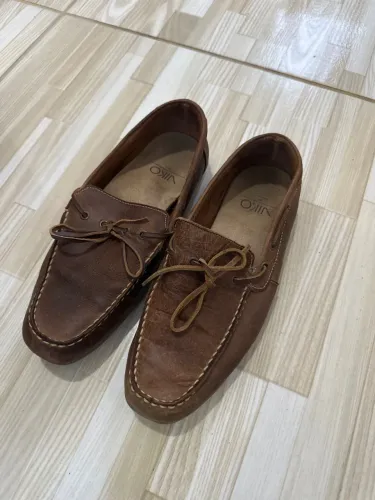 Sapatênis de Couro Marrom - Renner Viko