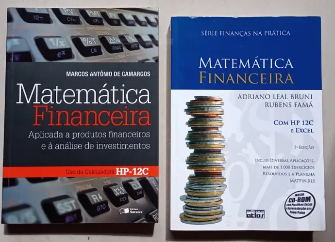 Livros Matemática Financeira com HP12-C e Excel
