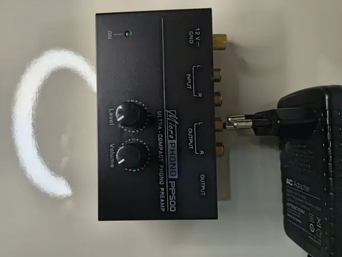 Pre amp phono toca discos
