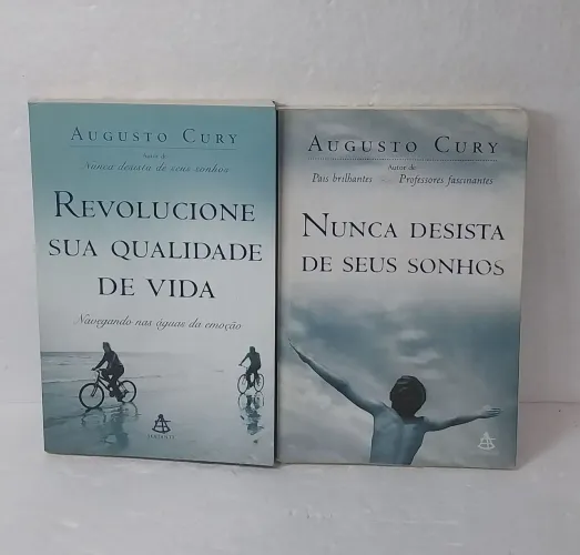 2 livros do Augusto Cury