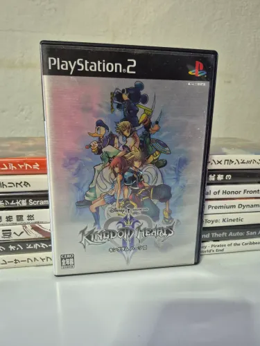 Kingdom Hearts 2, PS2 Japonês Original (Mídia Física) - Usado